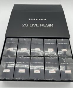 The Sherbinski 2G Disposable is a top-shelf, authentic cannabis vape crafted for those who appreciate true genetic excellence, potent effects, and rich terpene flavor. Developed by the legendary Sherbinski brand—the creators of world-famous strains like Gelato, Sunset Sherbet, and Mochi—this disposable device delivers 2 grams of premium live resin or distillate, providing a long-lasting, ultra-smooth vaping experience with strain-specific flavor profiles that reflect the brand’s signature West Coast heritage.