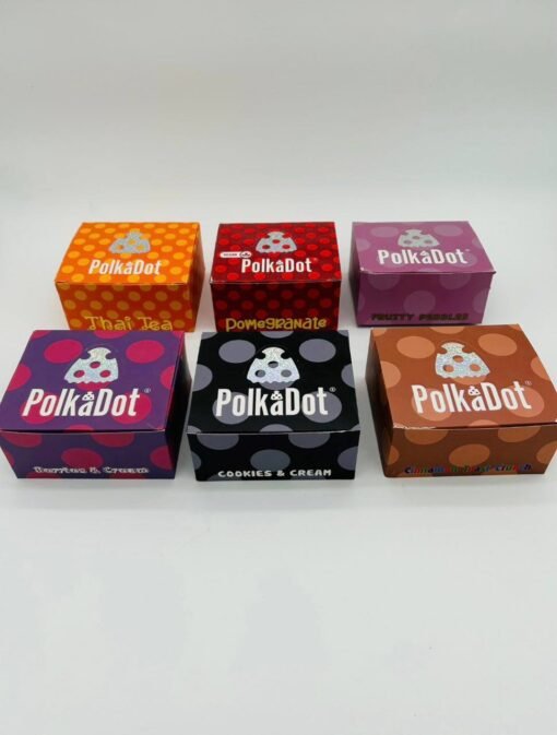 Unleash your mind and indulge your senses with the PolkaDot Mushroom Chocolate Bars (Authentic) — a bold fusion of premium Belgian chocolate and psilocybin magic mushrooms. PolkaDot has become a leading name in the world of psychedelic edibles, delivering a consistently delicious, effective, and beautifully crafted experience with each square.