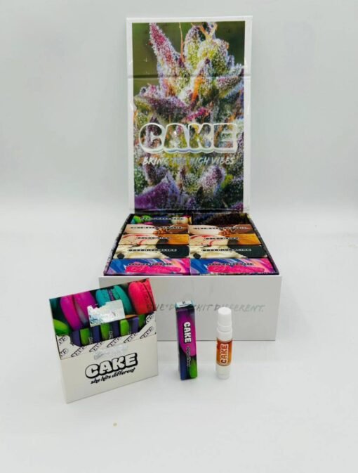 Level up your vape game with Cake 1 Gram Screw-On Carts, a premium cannabis cartridge line designed for consistent, smooth hits and serious potency. Engineered to deliver clean, flavorful vapor from start to finish, each Cake cart contains 1 gram of high-quality distillate or live resin, depending on the strain. Cake has become a fan favorite across the country, known for its wide range of bold flavors, potent THC content, and reliable 510-thread compatibility.