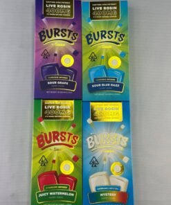 SAUCE BURSTS Live Rosin Gummies