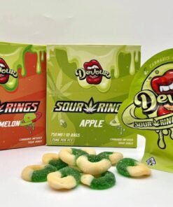 DEVOUR Sour Rings 750 MG Gummies