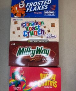 Medicated THC Infused Candy Bars 600mg