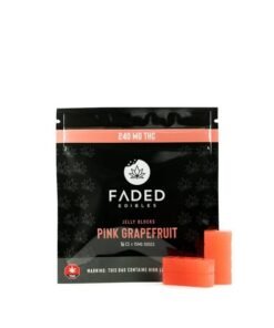 Faded Cannabis Co. Pink Grapefruit Jelly Blocks