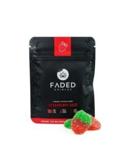 Faded Cannabis Co. Strawberry Daze Gummies