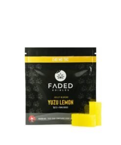 Faded Cannabis Co. Yuzu Lemon Jelly Blocks