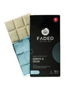 Faded Cannabis Co. Cookies & Cream Bar