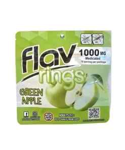 Flav Rings 1000mg Green Apple