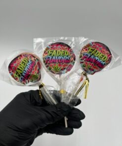 Faded Flavors Lollipops 400mg THC